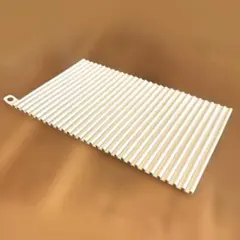 洗える水切りマット ホワイト 30×18cm