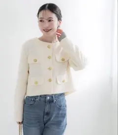 ノーカラージャケット