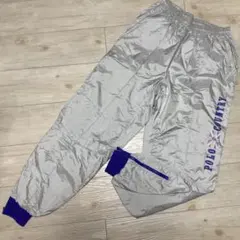 POLO COUNTRYポロカントリー　ナイロンパンツ　シルバー　紫