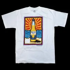 90s00s コロナビール オフィシャル大判プリントTシャツ ホワイトXL 
