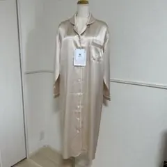 新品未使用タグ付　ワコール睡眠科学シルク100%スリーパー（ネグリジェ）ピンクL