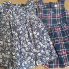 （最終値下げ）ワンピース（ベビーギャップ90cm、bebe95cm）2枚セット