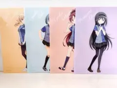 魔法少女まどか☆マギカローソン限定クリアファイル4枚セット