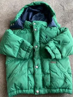 Ralph Lauren 緑色ダウンコート 3T