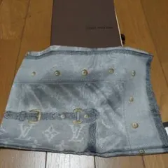 LOUIS VUITTON グレー スカーフ