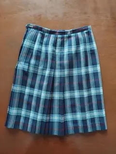 EASTBOY 7号　青系プリーツスカート