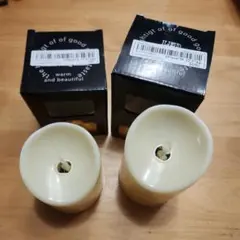 LEDキャンドル 2個セット アイボリー