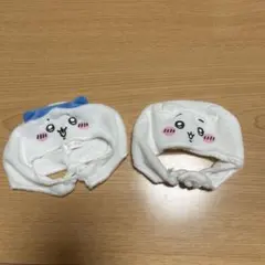 新品 2点セット　かわいいねこのかぶりもの ちいかわ　ハチワレのサムネイル