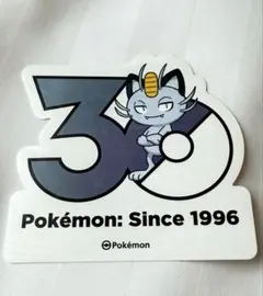 ポケモン メガフェスタ 30周年ランダムステッカー 韓国 ニャース
