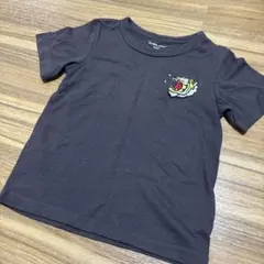 GLOBAL WORK 黒の虎刺繍Tシャツ M