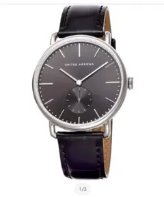 未使用⭐︎ 電池交換込 ユナイテッドアローズ メンズ腕時計 UA2005-24