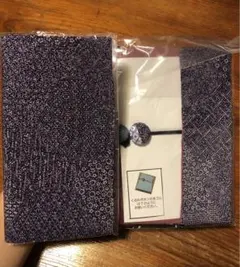 ブックカバー　布製