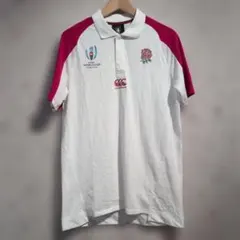 ラグビーワールドカップ 2019 日本代表 ラガーシャツ Mサイズ - メルカリ