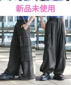 本日限定値下げ】Lig. ワイドカーゴパンツ ホワイト 白 リグ - メルカリ