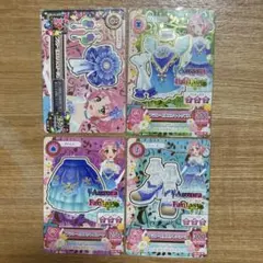 アイカツカード フラワーピルエットコーデ 4枚セット 北大路さくら