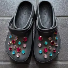 Crocs クロックス ビジュー サンダル ブラックのサムネイル