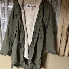アースモッズコート美品‼️