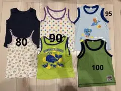 キッズ タンクトップ 6枚セット まとめ売り