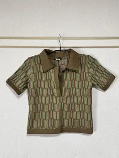 値下げ中！秋に◎ ZARA ニットポロシャツ