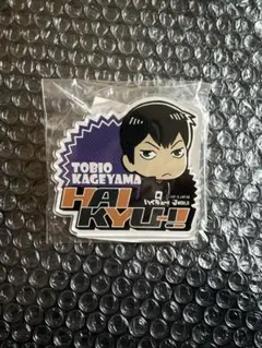 【非売品】ハイキュー!! アクリル製バッジ 影山飛雄