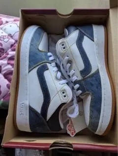 VANS スニーカー デニム ホワイトのサムネイル