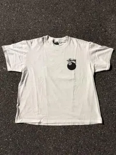 STUSSY ステューシー 8ボール Tシャツ ホワイト L