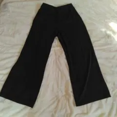 UNIQLO ブラック ワイドパンツ L