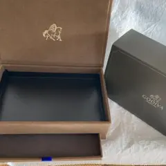 GODIVA ゴディバ 2段式 空箱 アクセサリーケース 小物入れ 収納