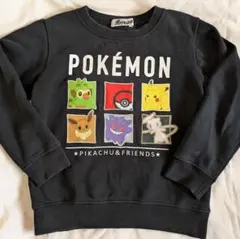 ポケモン　ポケットモンスター　しまむら　スウェット　ジャージー　トレーナー120