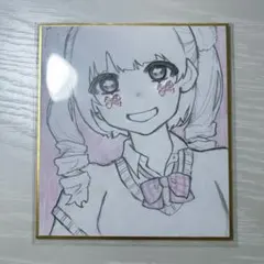 イラスト 色紙