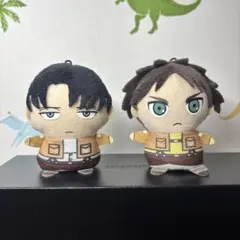 進撃の巨人 ぬいぐるみ エルヴィン リヴァイ タイトー マスコット