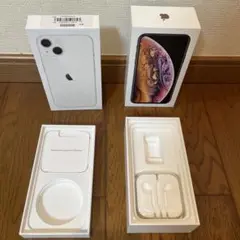 iPhoneXs、13空箱