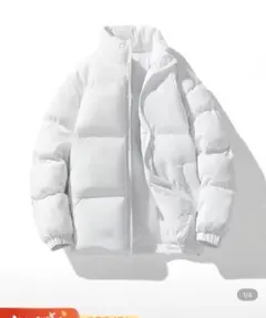 シーイン　ホワイト　ダウン　メンズジャケット