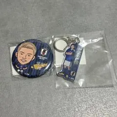 未開封】サッカー日本代表 13番 中村敬斗 モバガチャグッズ3点セット