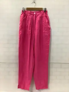 10.17◎A697P◎ヴィンテージ◎カジュアルパンツ◎ピンク◎M