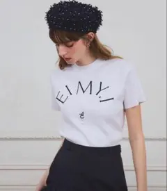 eimy istoire EIMYロゴニットプルオーバー ブラック 半袖ニット - メルカリ