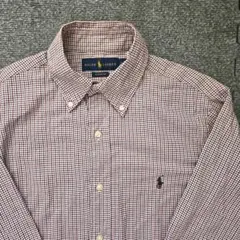 Ralph Lauren チェック柄 ワイシャツ 長袖
