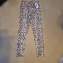 ANNE COQUINE ヘビ柄スパッツ　　新品