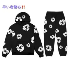 【大人気商品‼️】早い者勝ち‼️ DENIM TEARS セットアップ 花柄プリント 大人気商品‼️】早い者勝ち‼️ DENIM TEARS セットアップ 花柄