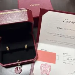 ◼️本日のみお値下げ◼️カルティエCartier トリニティ フープピアス ミニのサムネイル