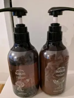 【値下げ】ロクシタン　スヌーピーポンプボトル＆ファイブハーブス リペアリング