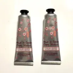 2個 未使用 ロクシタン チェリーブロッサム ソフトハンドクリーム 30mL
