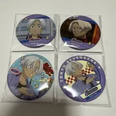 東京リベンジャーズ　ハピネス缶バッジ　黒川イザナ缶バッジ4点セット