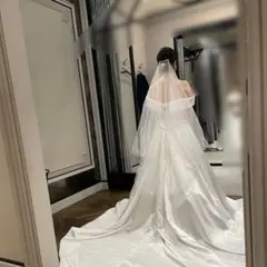 MIRROR MIRRORウエディングベール 80×120
