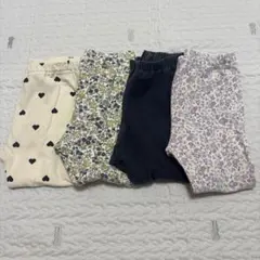 キッズ レギンス パンツ 4点セット UNIQLO 西松屋