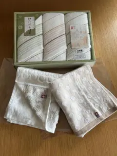 大阪泉州透かし織タオル　今治タオル フェイスタオル　新品・未使用品　高評価