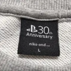 レア ☆ 美品 niko and/PlayStation ３０’th スウェット