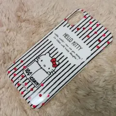 iPhoneX サンリオ ハローキティ背面ケースカバー クリスタルストーン