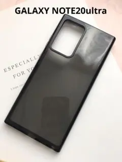 GALAXY note20ultraブラッククリア黒ギャラクシーケース新品送料込