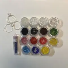 花信風 24色 極薄ネイルパーツ 蝶 ホログラム - メルカリ